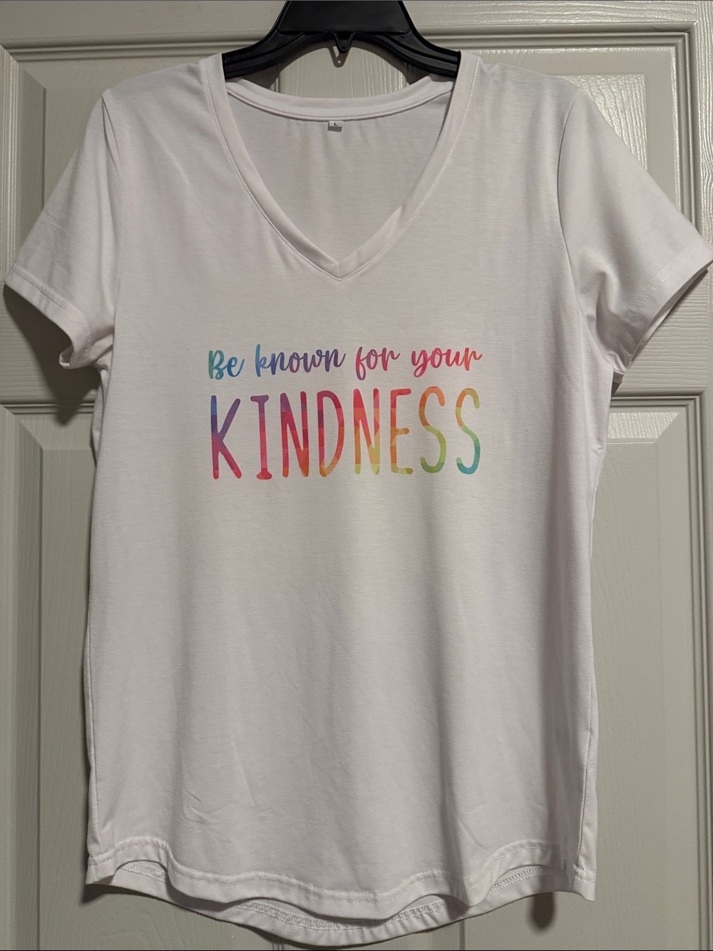 Classic Plain White Crew Neck Tee